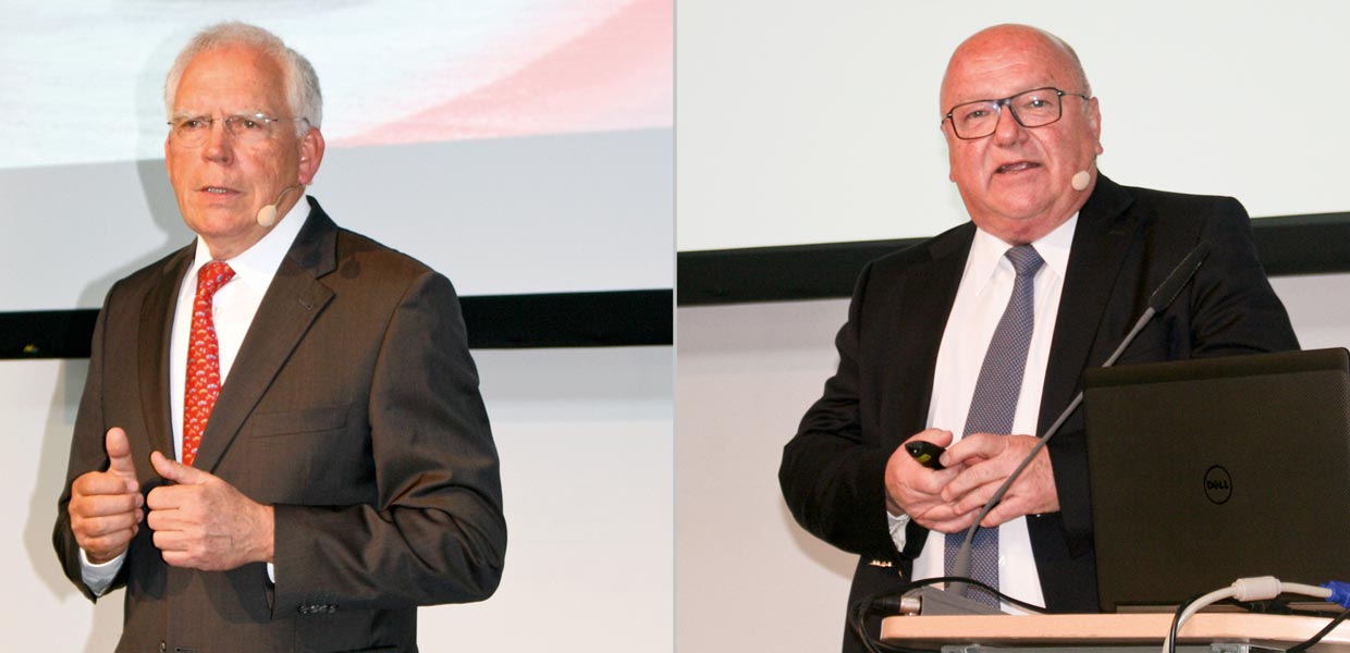 Prof. Dr. Ulrich Hackenberg und Prof. Dr. Siegfried Fiebig