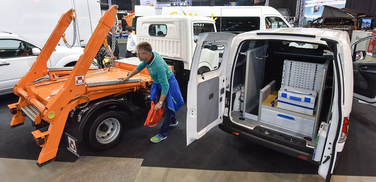 Transporter und leichte Nutzfahrzeuge bis 7,5 Tonnen stehen im Mittelpunkt der Transportertage Chemnitz 2017