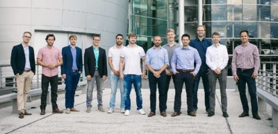 Einzug der sechs Start-ups in den Inkubator der Gläsernen Manufaktur Dresden.