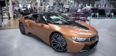 Der i8 Roadster ist das neueste Mitglied der i-Familie, die im BMW Werk Leipzig gefertigt wird.