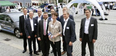 Die Organisatoren und Referenten des 2. Symposiums Automotive & Mobility.