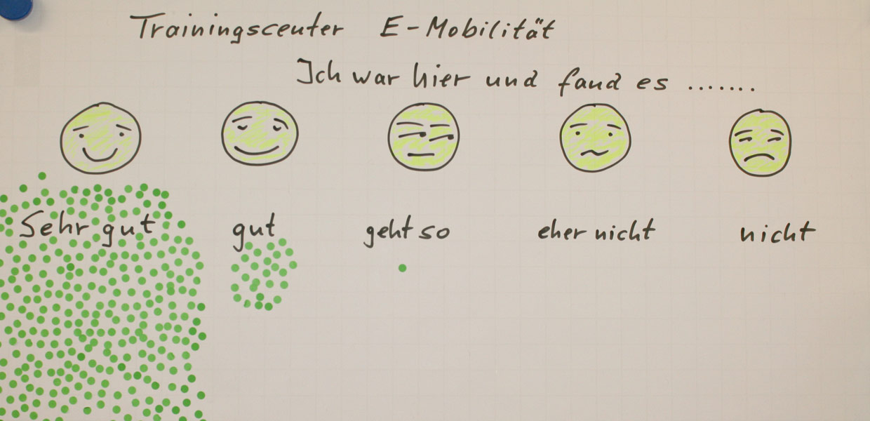 Viele Pluspunkte für das E-Trainingslager bei VW Zwickau, in dem die Mitarbeiter auf die Anforderungen der E-Mobilität vorbereitet und für den Umgang mit neuen Technologien geschult werden.