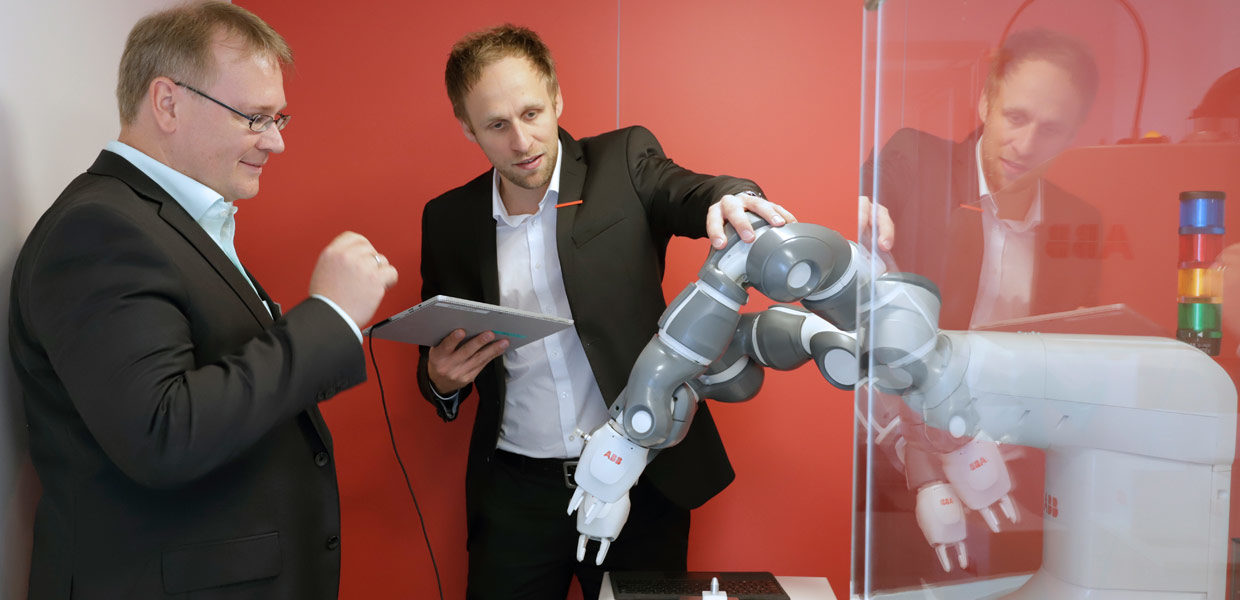 Themen wie Robotik und MRK zogen auf der all about automation 2019 in Schkeuditz vor den Toren Leipzigs besonders an.