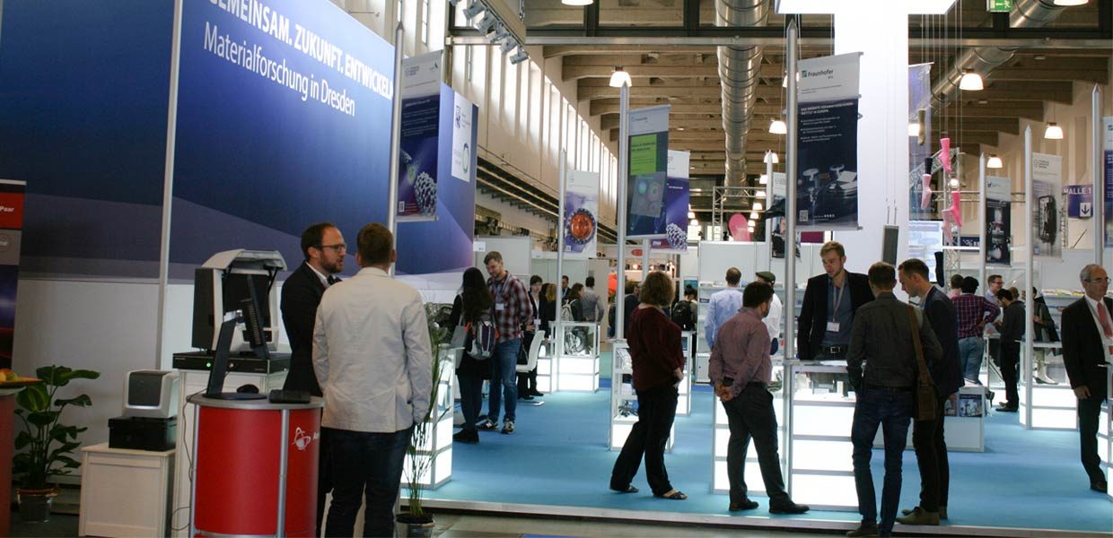 Stand des Materialforschungsverbundes Dresden zur Werkstoffwoche 2019