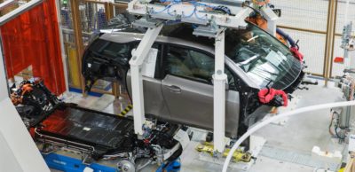 Produktionsunterbrechung: Auch bei BMW Leipzig stehen die Bänder still. Der Automobilhersteller stoppt die Produktion vorerst bis zum 19. April. (Foto: BMW)