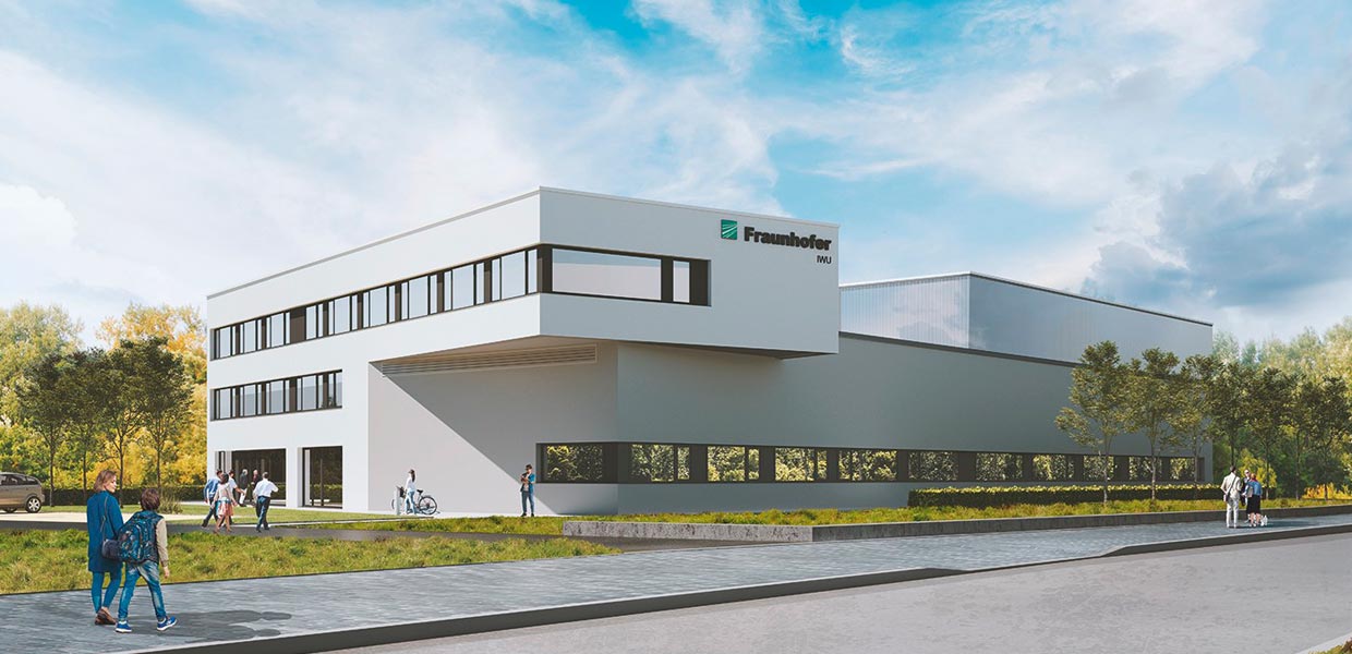 Fraunhofer-Kunststoffzentrum Oberlausitz mit Erweiterungsbau