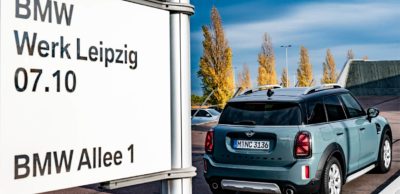 Das Leipziger BMW-Werk wird ab 2023 den neuen Mini Countryman sowohl mit Verbrennungsmotoren als auch mit reinem E-Antrieb bauen. Die E-Antriebskomponenten für den Mini und für BMW-Modelle werden ebenfalls im Werk produziert.