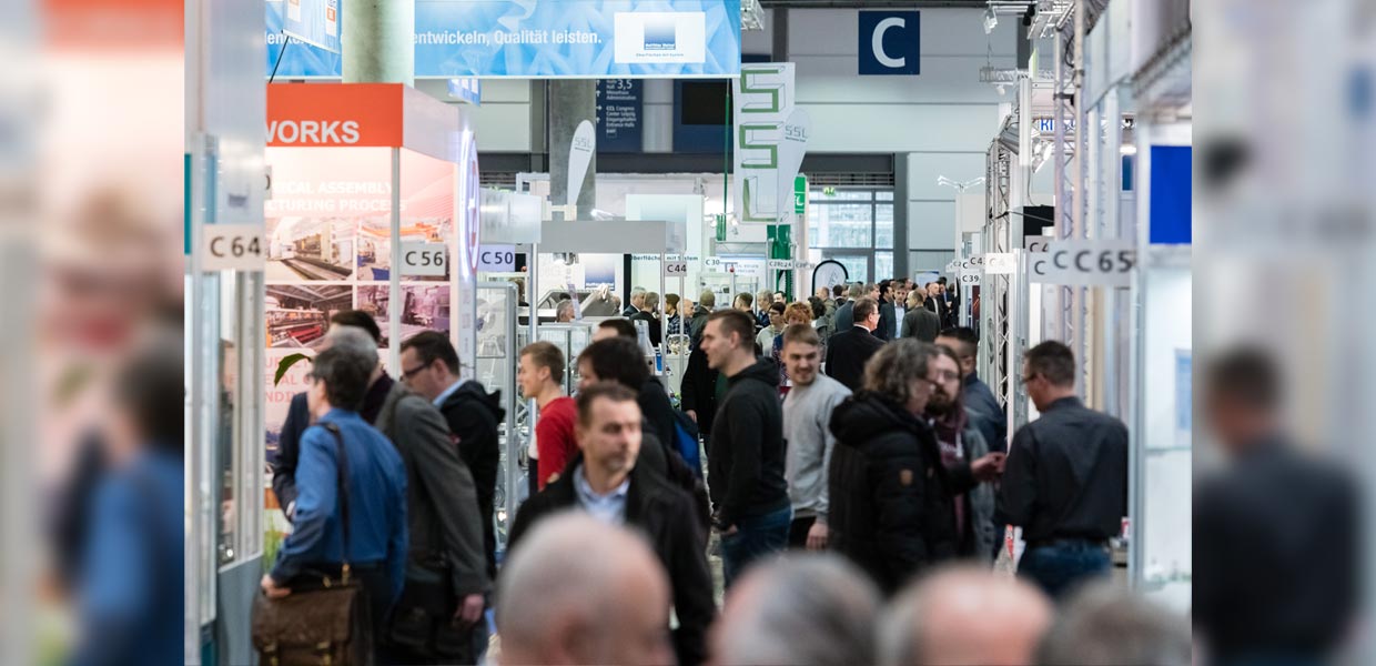 Solche Bilder wird es von der Intec und Z 2021 nicht geben. Angesichts der aktuellen Pandemielage hat die Leipziger Messe als Veranstalter entschieden, das Messe-Duo rein digital durchzuführen.