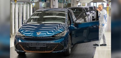 Produktionsstart für den vollelektrischen Cupra Born im VW-Werk Zwickau