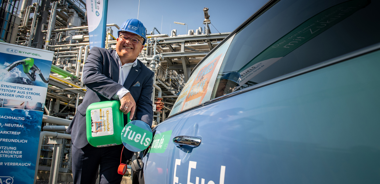 E-Fuels von CAC für jeden Benziner geeignet