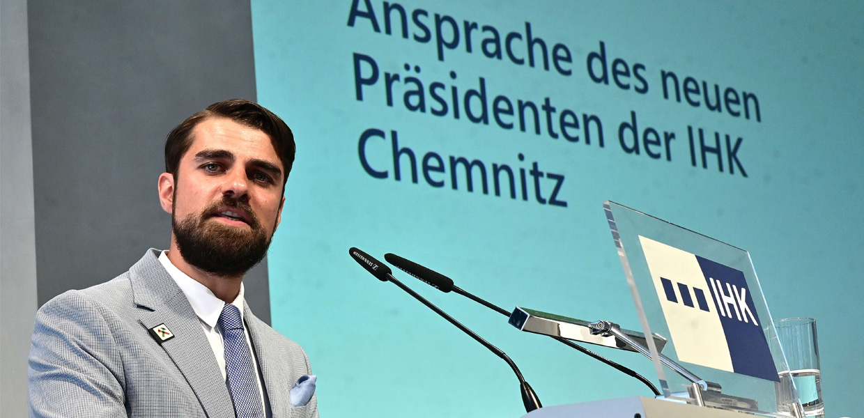 Neuer Präsident der IHK Chemnitz